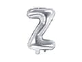 Miniatyrbild 1 av 2: Folieballong bokstaven "Z" silver 35 cm
