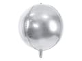 Miniatyrbild 1 av 2: Ballongfolie silver BOLL 40 cm