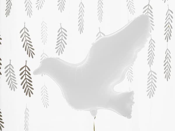PIGEON folioilmapallo 77x66cm valkoinen