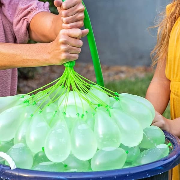 Vattenballonger 2-pack 222 färgstarka Bunch o vattenballonger för lek och fest – vattenbombsballonger till sommaren