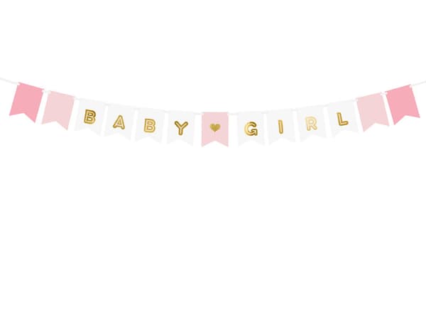 Babyflickabanderoll, mix, 15 x 175 cm (1 förpackning / 50 förpackningar)