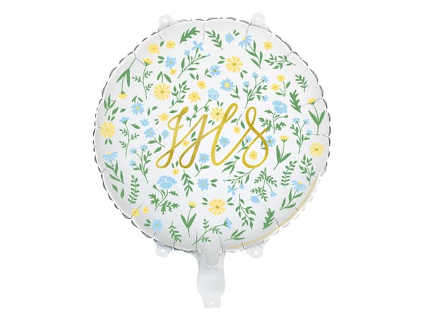 IHS folieballong, 45 cm, blandad