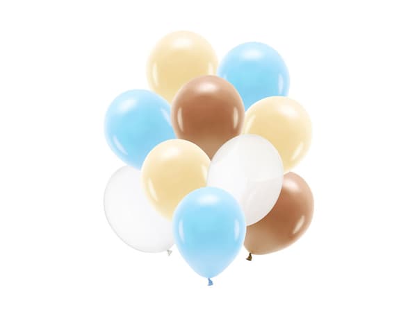 Set med latexballonger, mix (1 förpackning / 10 st.)