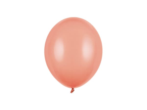 Strong-ilmapallot 23 cm, pastelli-persikka (1 pakkaus / 100 kpl)