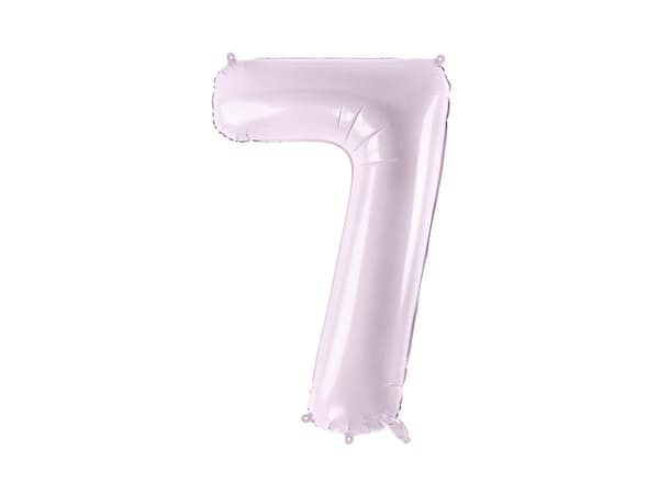 Folieballong med siffran ''7'', 72 cm, lila