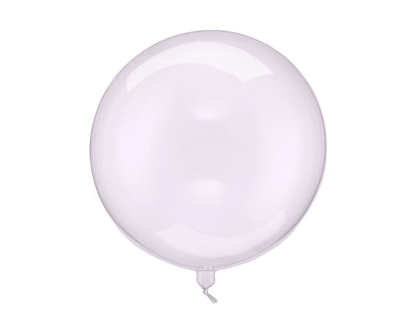 Ballongklot, 40 cm, transparent lila