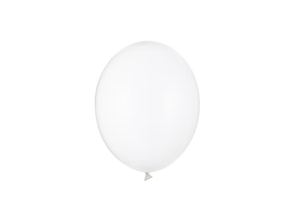 Vahvat ilmapallot 12 cm, kristallinkirkas (1 pakkaus / 100 kpl)