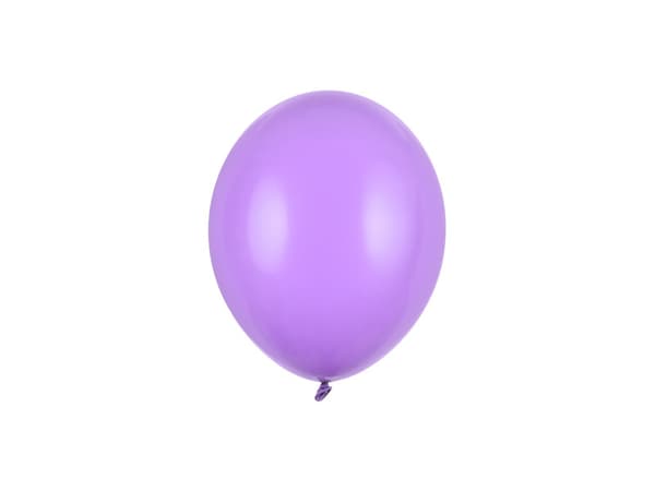 Stærke balloner 12 cm, Pastel Lavendelblå (1 pakke / 100 stk.)
