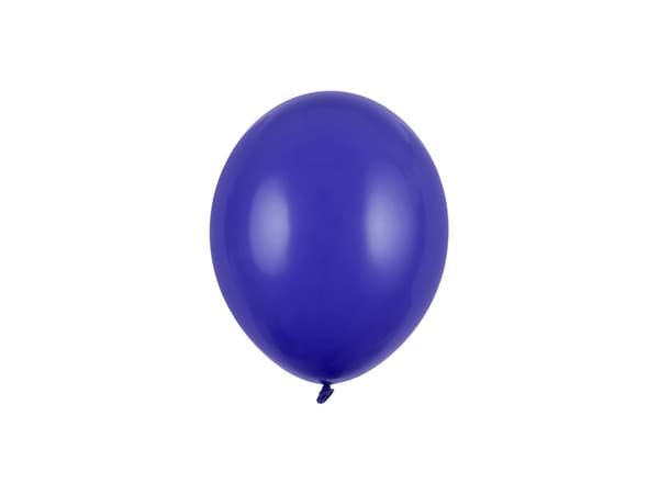 Stærke balloner 12 cm, Pastel Kongeblå (1 pakke / 100 stk.)