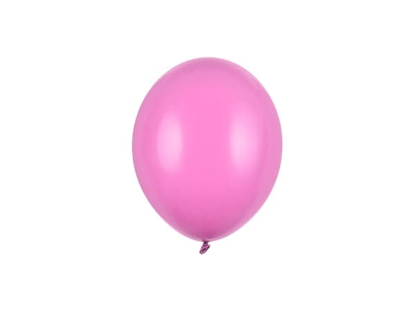 Starka ballonger 12 cm, pastell fuchsia (1 förpackning / 100 st.)