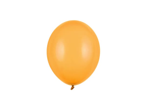 Starka ballonger 12 cm, Pastellhonung (1 förpackning / 100 st.)