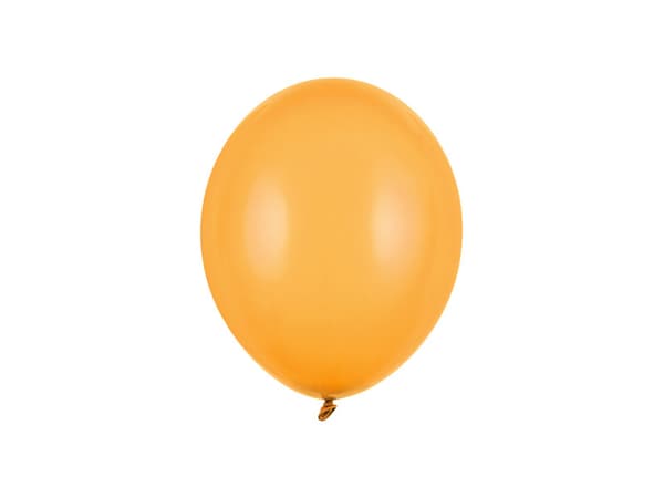 Stærke balloner 23 cm, Pastel Honning (1 pakke / 100 stk.)