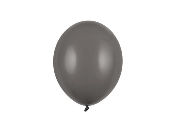 Strong-ilmapallot 23 cm, pastellinharmaa (1 pakkaus / 100 kpl)