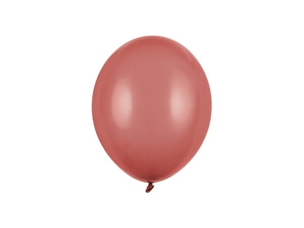 Starka ballonger 23 cm, Pastellvinröd (1 förpackning / 100 st.)