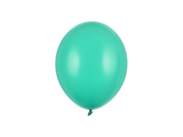 Strong-ilmapallot 23 cm, pastelli-akvamariini (1 pakkaus / 100 kpl)