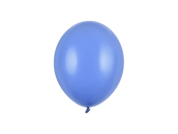 Stærke balloner 23 cm, pastel ultramarin (1 pakke / 100 stk.)