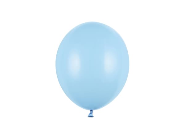 Starka ballonger 23 cm, pastellblå (1 förpackning / 100 st.)