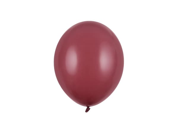 Starka ballonger 23 cm, pastellfärgade plommon (1 förpackning / 100 st.)