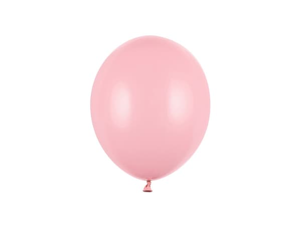 Starka ballonger 23 cm, pastellrosa (1 förpackning / 100 st.)