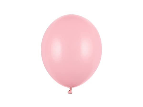 Starka ballonger 27 cm, pastellrosa (1 förpackning / 100 st.)