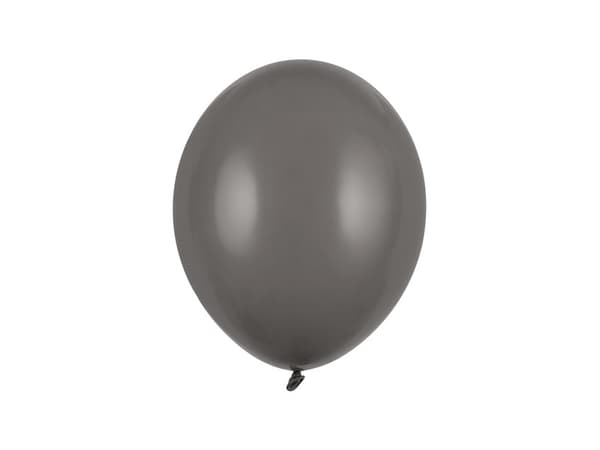 Starka ballonger 27 cm, pastellgrå (1 förpackning / 100 st.)