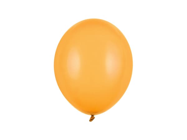 Starka ballonger 27 cm, Pastellhonung (1 förpackning / 100 st.)