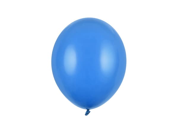 Starka ballonger 27 cm, pastellfärgade majsblå (1 förpackning / 50 st.)
