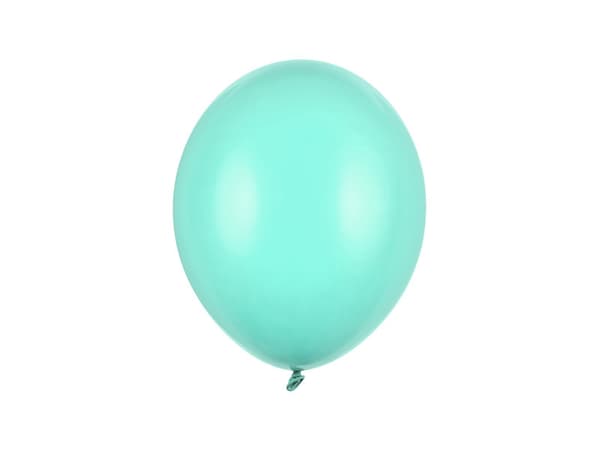 Starka ballonger 27 cm, Pastell Ljus Mint (1 förpackning / 50 st.)