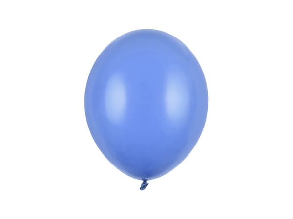 Starka ballonger 27 cm, pastellfärgade ultramarinblå (1 förpackning / 10 st.)
