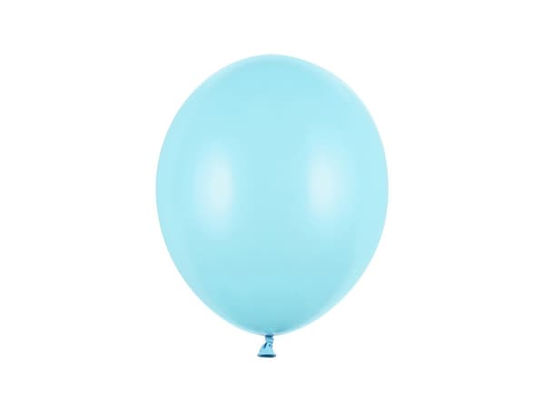 Starka ballonger 27 cm, Pastell ljusblå (1 förpackning / 10 st.)