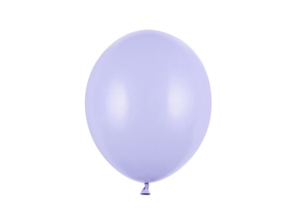 Starka ballonger 27 cm, pastell ljuslila (1 förpackning / 10 st.)