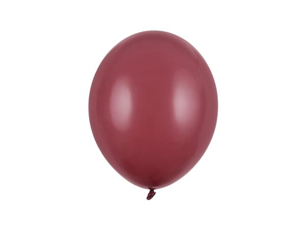 Starka ballonger 27 cm, pastellfärgade plommon (1 förpackning / 10 st.)