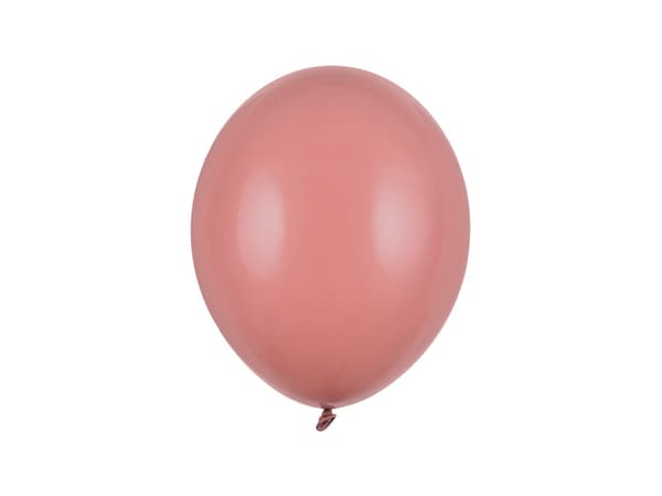 Stærke balloner 27 cm, Pastel Vild Rose (1 pakke / 10 stk.)