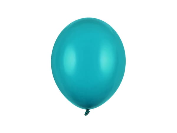 Starka ballonger 27 cm, Pastell Lagoon Blue (1 förpackning / 10 st.)