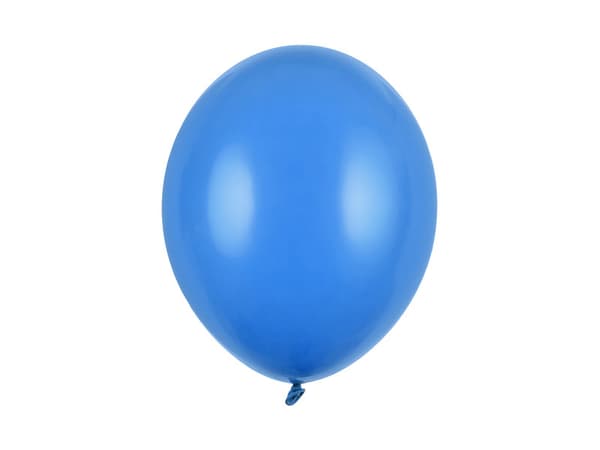 Starka ballonger 30 cm, pastellfärgade majsblå (1 förpackning / 100 st.)