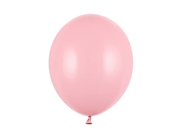 Stærke balloner 30 cm, pastel babylyserød (1 pakke / 100 stk.)