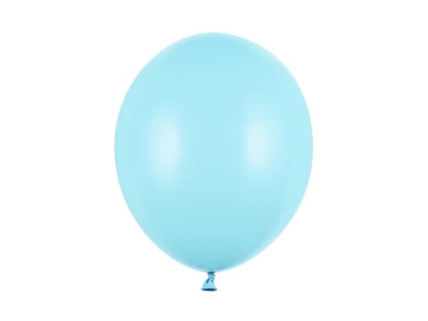 Starka ballonger 30 cm, Pastell ljusblå (1 förpackning / 50 st.)