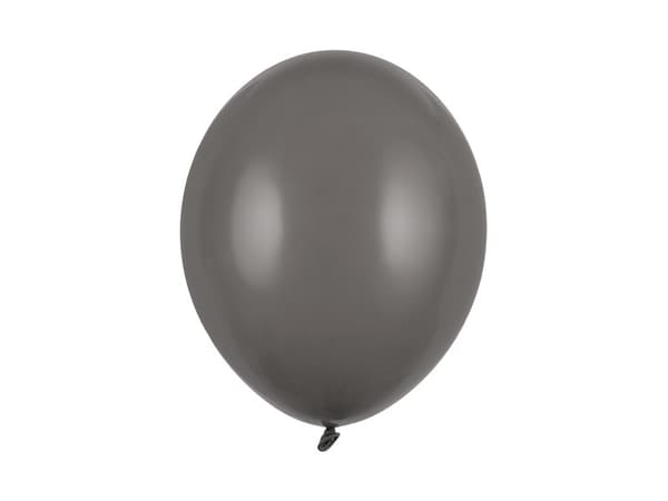 Strong-ilmapallot 30 cm, pastellinharmaa (1 pakkaus / 50 kpl)