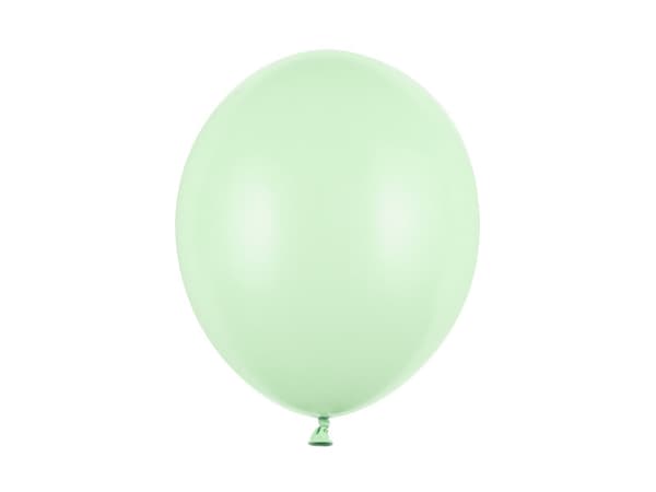 Strong-ilmapallot 30 cm, pastelli-pistaasi (1 pakkaus / 50 kpl)