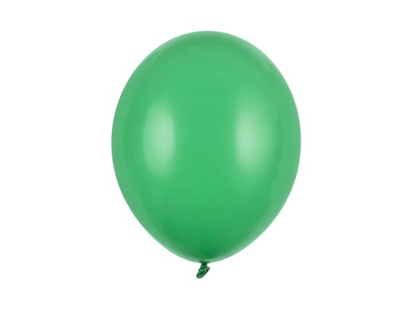 Stærke balloner 30 cm, pastel smaragdgrøn (1 pakke / 10 stk.)