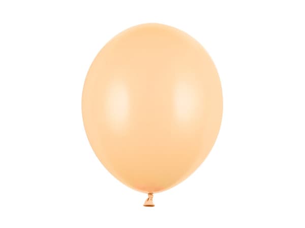 Starka ballonger 30 cm, Pastell Ljus Persika (1 förpackning / 10 st.)