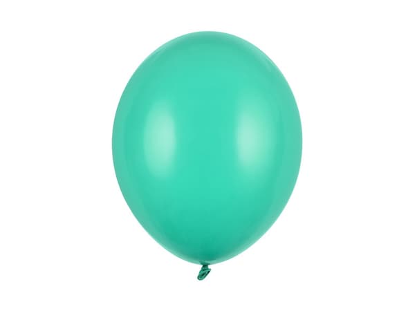Stærke balloner 30 cm, pastel akvamarin (1 pakke / 10 stk.)