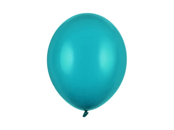 Stærke balloner 30 cm, Pastel Lagoon Blue (1 pakke / 10 stk.)