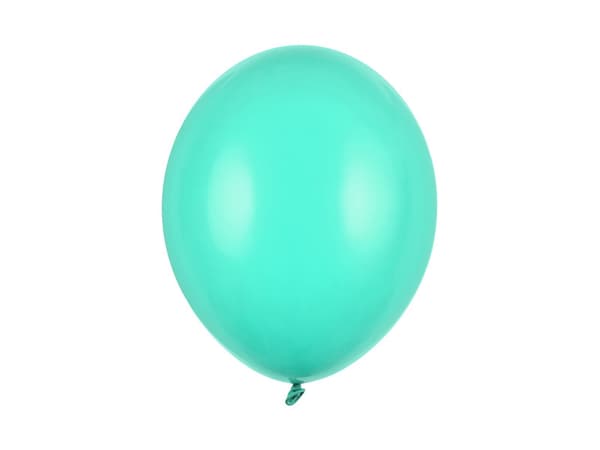 Starka ballonger 30 cm, pastell mintgrön (1 förpackning / 10 st.)