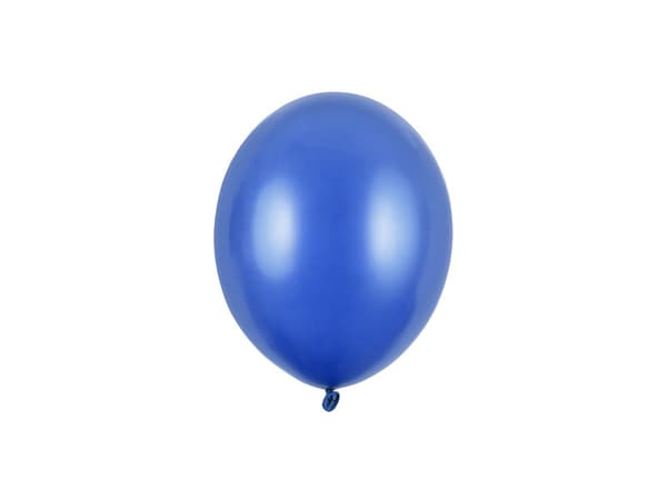 Strong-ilmapallot 12 cm, metallinsininen (1 pakkaus / 100 kpl)