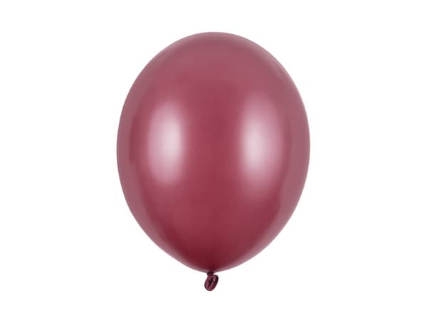 Starka ballonger 30 cm, metallic rödbruna (1 förpackning / 10 st.)