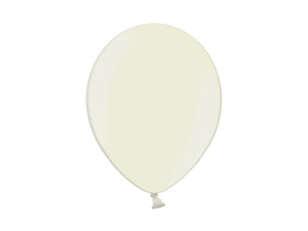 Ballonger 23 cm, Metallic Elfenben (1 förpackning / 100 st.)