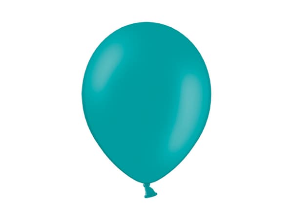 Ballonger 30cm, Pastellturkos (1 förpackning / 100 st.)