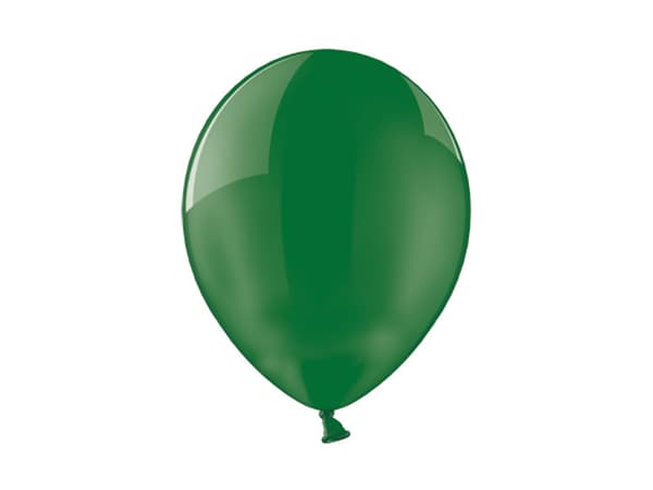 Ballonger 23 cm, Kristallgröna (1 förpackning / 100 st.)