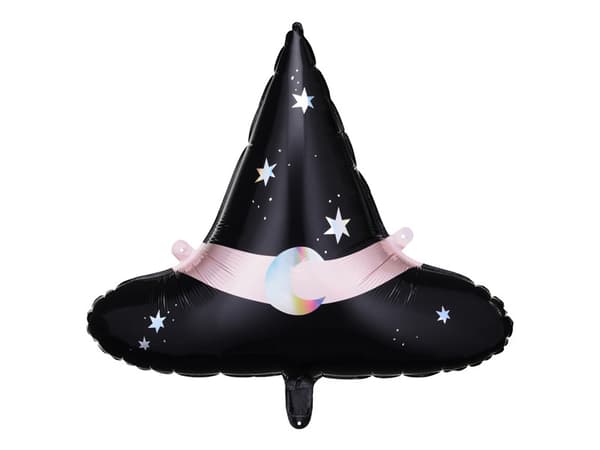 Heksehat folieballon, 66,5x57,5 cm, Mix